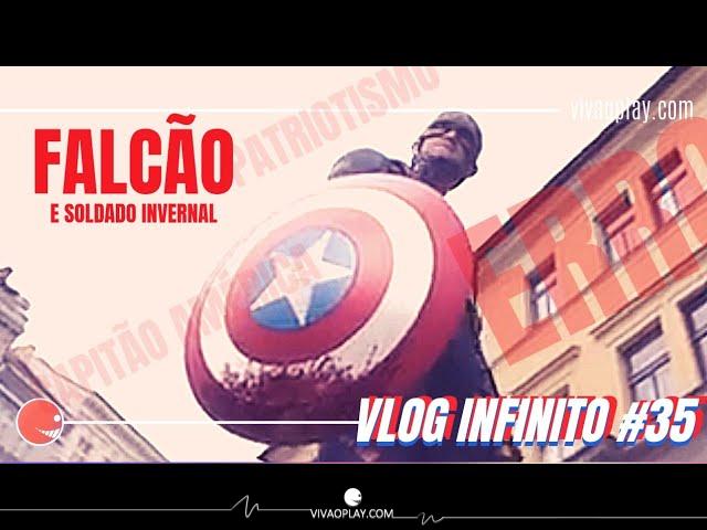 Falcão e Soldado Invernal – PATRIOTISMO E INFLUÊNCIA REAL #VlogINFINITO