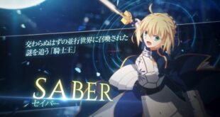 SABER É ANUNCIADA PARA MELTY BLOOD TYPE LUMINA.