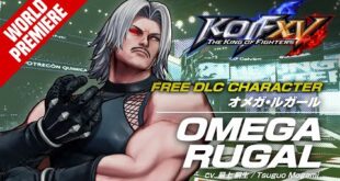 DLC GRATUITA TRARÁ OMEGA RUGAL PARA KOF XV