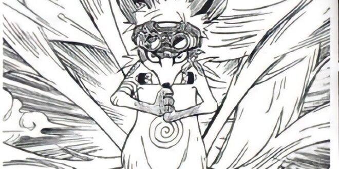 Naruto era uma Kitsune e filho de Kurama