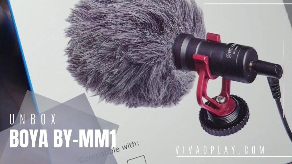 Unboxing do Microfone Boya by-MM1