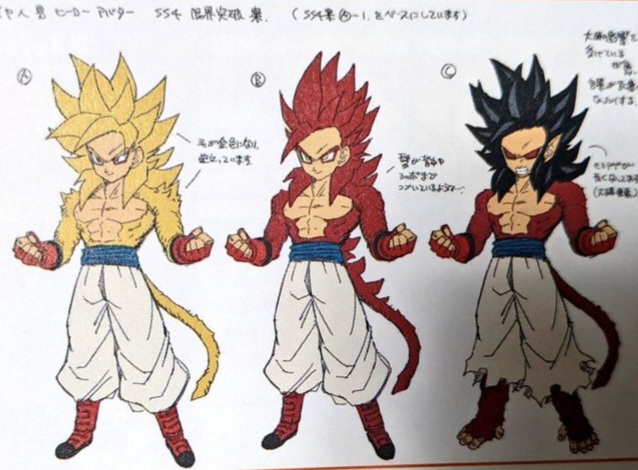 NOVAS FORMAS PARA O SUPER SAYAJIN 4 SÃO REVELADAS