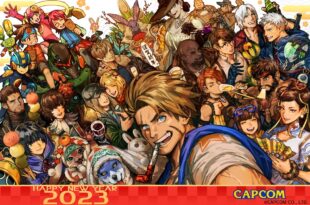 CAPCOM lança arte para comemorar 40 anos da empresa