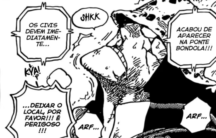 Kuma nunca mudou!? One Piece 1071