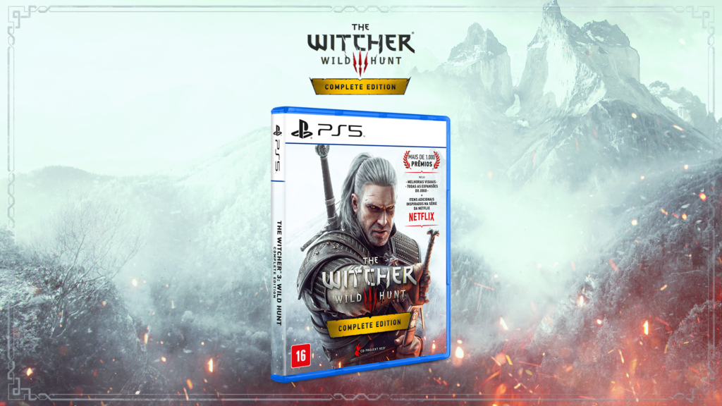 Edição física de The Witcher 3: Wild Hunt – COMPLETE EDITION chega em fevereiro